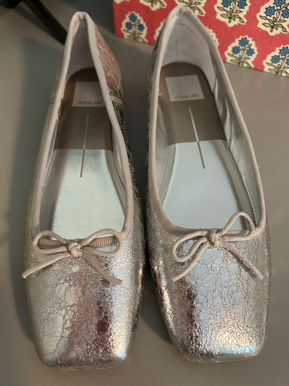 Dolce Vita silver ballet flats new size 7.5
